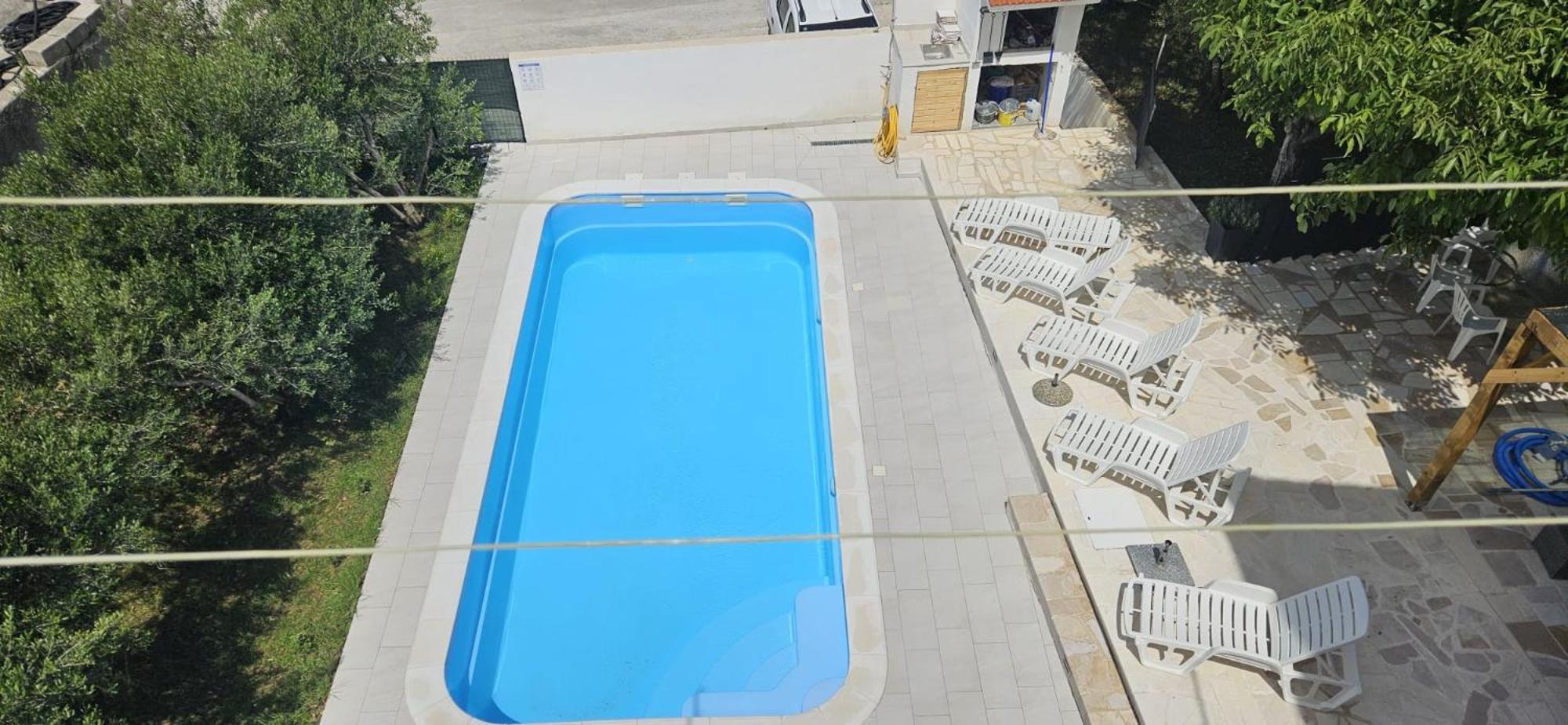 Apartman Mia With Pool1 Split Extérieur photo